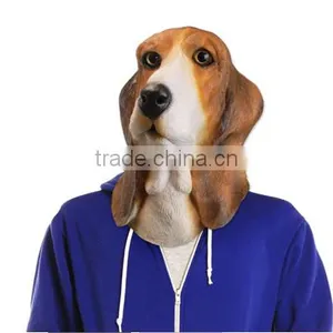 Bowser Basset Hound Mask, Latex Dog Mask thumbnail-2