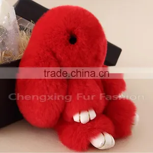 CX-R-10 High Quality Cute Rex Rabbit Fur Rabbit Soft Cartoon Toy Doll thumbnail-3