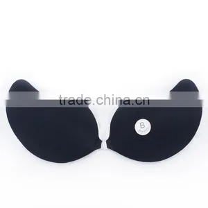 Push up Mature Hot Sexy Nude Invisible Sexy Clear Silicone Bra thumbnail-6