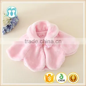 Girls Wraps For Matching Wedding Dresses Pink Appliqued Wraps With Bow In Stock thumbnail-1