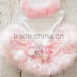 Pettiskirts Tutu Tulle Ballet Skirt for Girls Chiffon Ruffle Fluffy Pettiskirt Children Ballet Skirts thumbnail-2