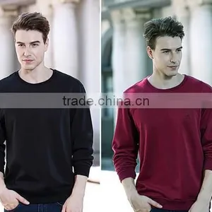 2017 Professional China Factory High Quality Plain Round Neck Sweatshirt for Mens thumbnail-2