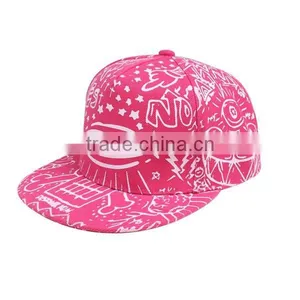 Cap Hippie Snapback New Adjustable Baseball Bill Vintage Unisex Flat Hip-Hop Hat thumbnail-4