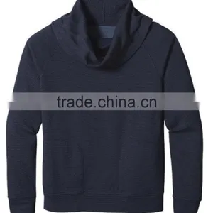 Custom Casual Streetwear Without Hood Design and 100%Cotton Material High Neck Sweatshirt thumbnail-1