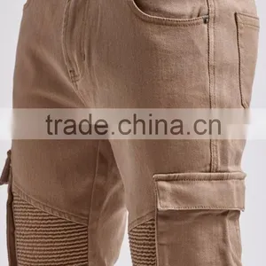 Skinny Fit Solid Color Wholesale Sweatpants With Pockets thumbnail-2