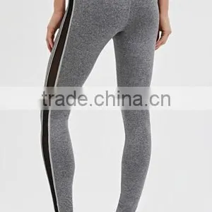 Mesh Splicing Stretch Leggings thumbnail-3