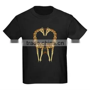 BOYS ZIRAFFE PRINTED ROUND NECK T SHIRT thumbnail-1