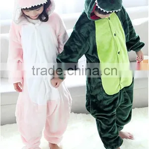 Fall Clothes Flannel Animal Pajamas Cartoon Winter Children Cosplay Costumes Kids One Piece Clothes Halloween Costume Collection thumbnail-2