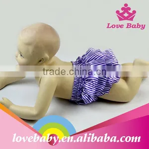 Ruffle Design Fashion Style Kids Underwear Wholesale Satin Baby Bloomer thumbnail-1
