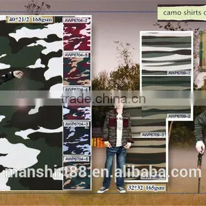 100% Cotton Outdoor Wear Camo Casual Shirts thumbnail-1