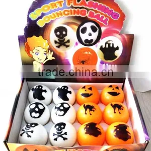 Halloween Flashing Sport Bounce Ball TPR Rubber Bounce Ball thumbnail-1