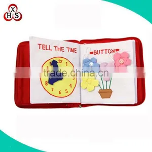 Custom Children Activity Book With Pencils Soft Fabric Activity Book thumbnail-6