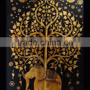Indian Hippy Tapestries Indian Wall Hanging Cotton Tapestries For Ladies thumbnail-5