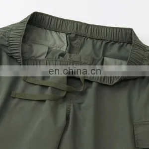 Good Quality Outdoor Casual Washing Custom 100% Cotton 6 Pocket Baggy Cargo Shorts Professional Manufacturer thumbnail-2
