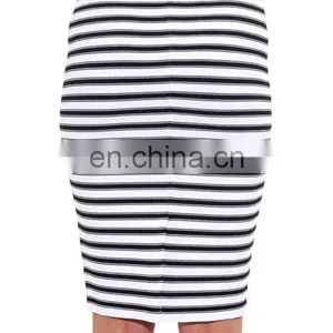 2016 New Arrivel Striped Pencil Skirt thumbnail-2