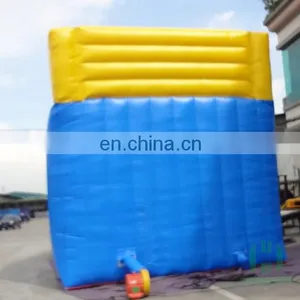 HI Blue and Yellow Pvc Inflatable Ramp for Zorb Balls thumbnail-5