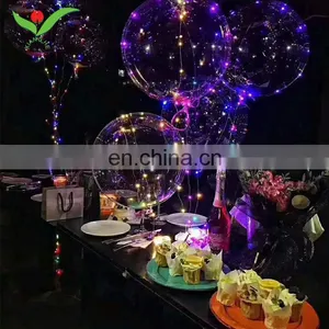Hot Sale Event Party 24inch Inflatable Helium Balloon Christmas Ball With Lights thumbnail-1