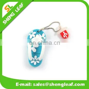 2016 Promotional Gifts Custom Rubber Slipper Shaped Mini Cute Usb thumbnail-5