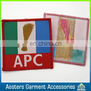 Custom Small Iron on Designer Woven Patches for Jeans thumbnail-1