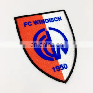 Custom High Quality Iron on Flocking Patch for Clothing thumbnail-1