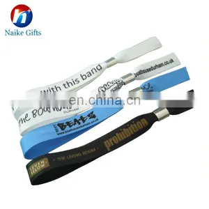 Custom Design Printed Festival Fabric Wristbands thumbnail-2