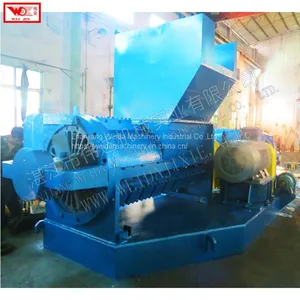 India Rubber Lump Breaking Single Helix Breaking Crushing Cleaning Machine thumbnail-4
