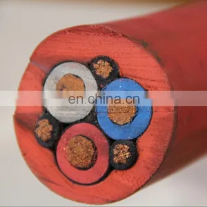 Rubber Jacketed Flexible Cable Rubber Cable Price Fire Resistance Flexible Mining Cable thumbnail-1