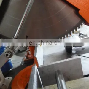 Double-head Mitre Saw Machine for PVC Profile/Machine UPVC Windows thumbnail-2