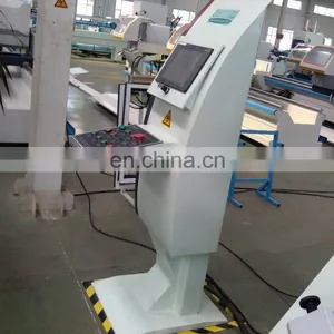 China Factory Sale Aluminum Profile Doow Window Automatic 4 Heads Corners Crimping Machine thumbnail-5
