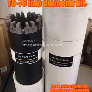 T6-76 Impregnated Diamond Core Drill Bits, Exploration Drilling Bit, Rock Coring, Geotechnical Drilling Bits thumbnail-1