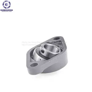 SUNBEARING Pillow Block Bearing UFL000 Grey 10*60*36mm Chrome Steel GCR15 thumbnail-1
