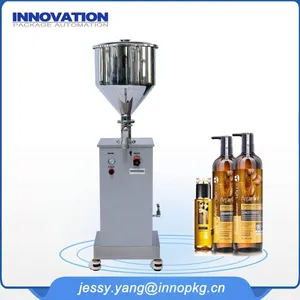 Small Scale Vertical Type Oil Filling Machine thumbnail-1