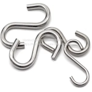 Large Heavy Duty Metals Hooks & Stainless Steel S Hook For Hanging thumbnail-3