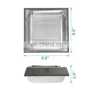 High Quality ETL DLC 50W 75W Gas Station Canopy Light Led thumbnail-6
