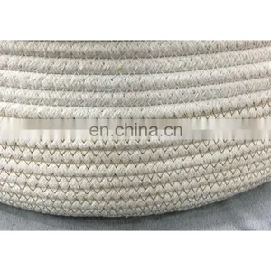 2020 Hot Selling European and American Round Cotton Rope Storage Basket thumbnail-5