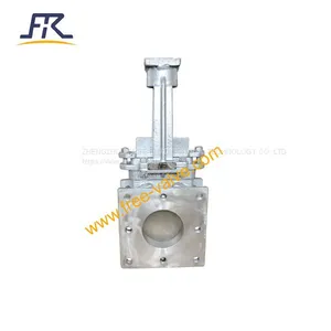 High Temperature Square Flange Type Knife Gate Valve With SS2520 thumbnail-2