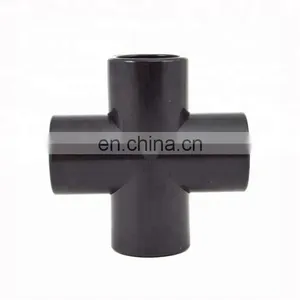 ASTM SCH80 Gray Color UPVC Cross 6" for Water Supply thumbnail-6