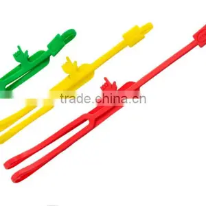 LOT Color Rubber Elastic Book Band Standard Bookmark Size Silicone Clever Bookmarks thumbnail-5