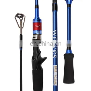 Manufacturers Wholesale 2 Segment Spinning Casting Fishing Rod Carbon Custom Fishing Rod thumbnail-1