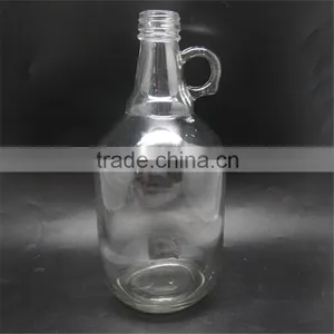 2L Plum Wine Bottles Beer Glass Bottles Glass Materials With Metal Caps Supplier's Choice thumbnail-1