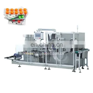 High Speed Heat Sealing Pill Blistering Capsule Blister Packaging Machine For Pharmaceuticals Tablets thumbnail-1
