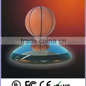 Magnetic Floating Globe With Basketball thumbnail-1