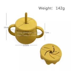 Trainer Cup and Snack Catcher Mushie Snack Snack Cup Holder thumbnail-3
