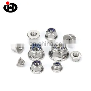 Hot Sale JINGHONG Stainless Steel Flange M10 Lock Nut thumbnail-4