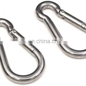 Carabiner Wholesal Clips Stainless Steel 304 316 Climbing Snap Hook thumbnail-2