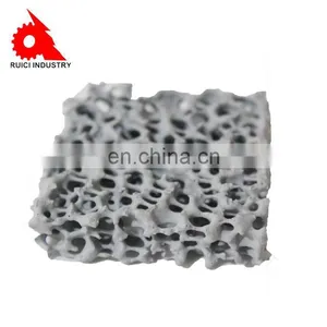 OEM Zirconia Porous SIC Foam Filter Silicon Carbide Foam Ceramics thumbnail-1