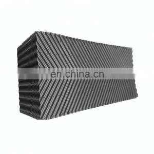 CF1900 Pvc Cooling Tower Infill Media High Temperature Honeycomb 19mm Counter Flow Cooling Tower Fill thumbnail-5