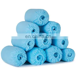 Factory in Stock Disposable Overshoe Non Woven Shoe Cover 17*41cm With or Without Anti-slip thumbnail-5