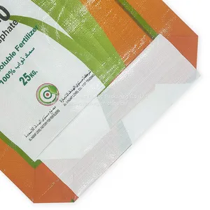 Polypropylene Woven Sacks India Factory High Quality Very Competitive Prices White Color With Green Liner Bag thumbnail-2