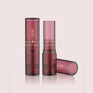 GL302 Empty Cosmetic Container Refillable Chapstick Tube Lipstick Tubes Printed Lip Balm Stick thumbnail-1